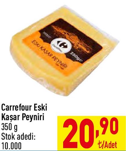 Carrefour Eski Kaşar Peyniri 350 g image