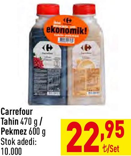 Carrefour Tahin 470 g / Pekmez 600 g image