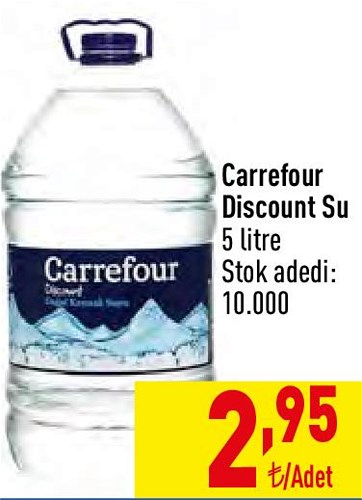 Carrefour Discount Su 5 litre image