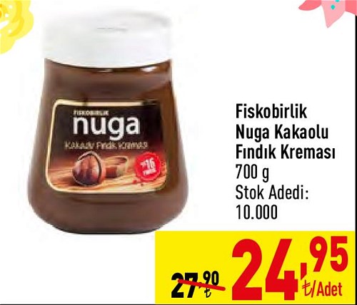 Fiskobirlik Nuga Kakaolu Fındık Kreması 700 g image