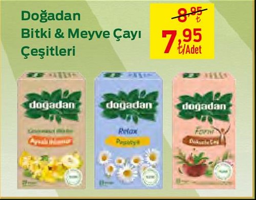 Doğadan Bitki & Meyve Çayı Çeşitleri image