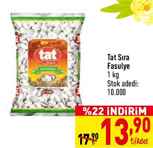 Tat Sıra Fasulye 1 kg image