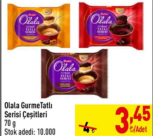 Olala Gurme Tatlı Serisi Çeşitleri 70 g image