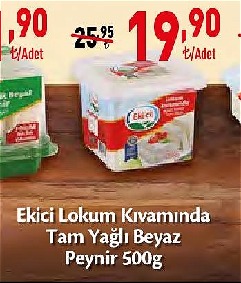 Ekici Lokum Kıvamında Tam Yağlı Beyaz Peynir 500 g image