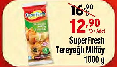 SuperFresh Tereyağlı Milföy 1000 g image