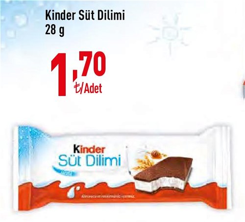 Kinder Süt Dilimi 28 g image