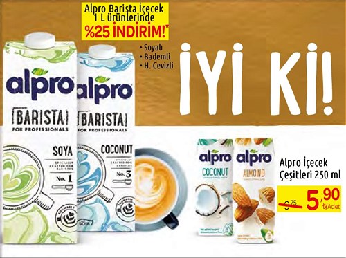 Alpro İçecek Çeşitleri 250 ml image