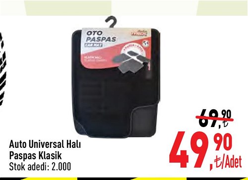 Auto Universal Halı Paspas Klasik image