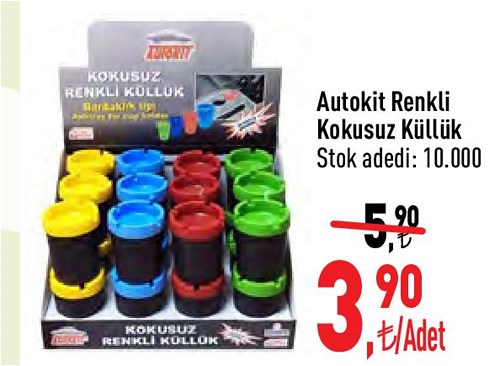 Autokit Renkli Kokusuz Küllük image