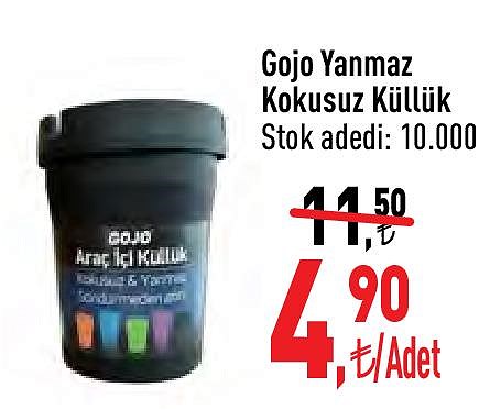 Gojo Yanmaz Kokusuz Küllük image