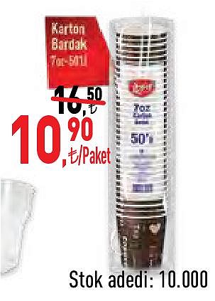 Roll-up Karton Bardak 7 Oz 50'li image