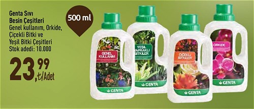 Genta Sıvı Besin Çeşitleri 500 ml image