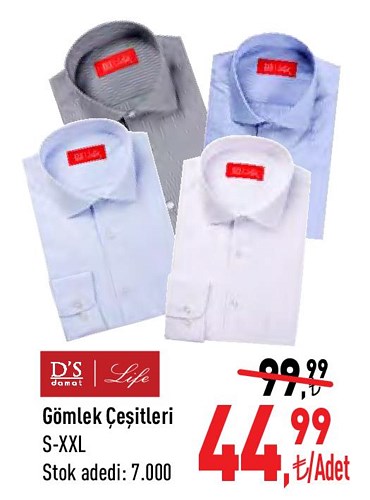 D'S Damat Gömlek Çeşitleri/Adet image