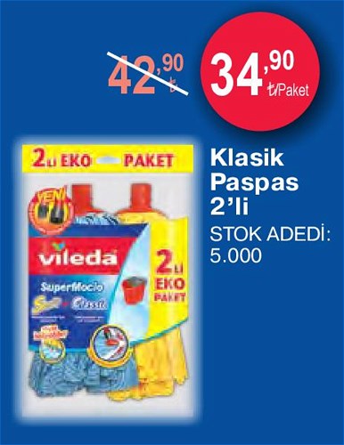 Vileda Klasik Paspas 2'li image