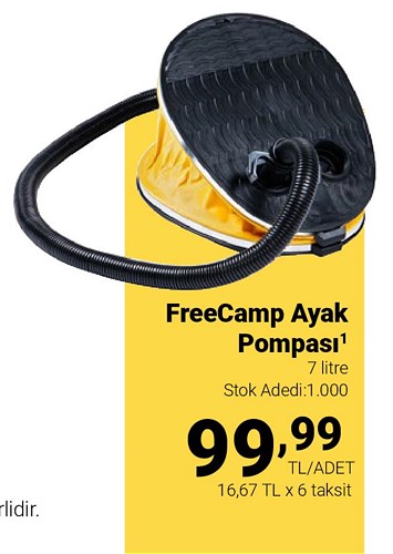 Freecamp Ayak Pompası 7 litre image