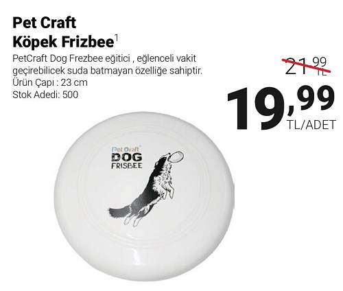 Pet Craft Köpek Frizbee image