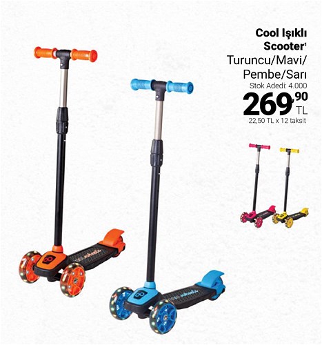 Cool Işıklı Scooter image