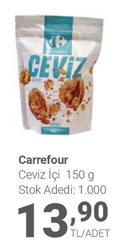 Carrefour Ceviz İçi 150 g image