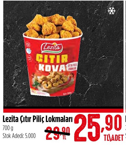 Lezita Çıtır Piliç Lokmaları 700 g image