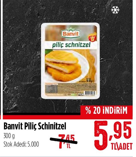 Banvit Piliç Schnitzel 300 g image