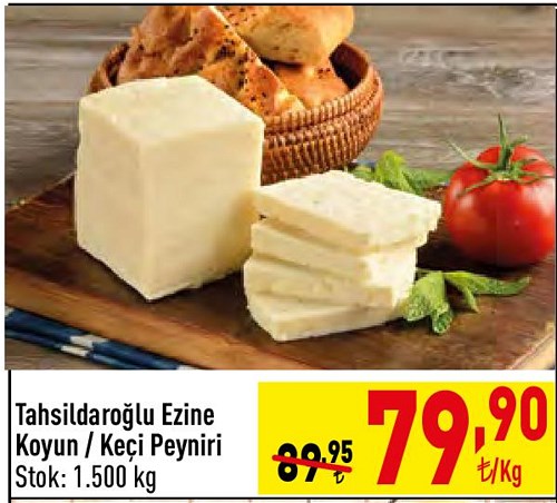 Tahsildaroğlu Ezine Koyun/Keçi Peyniri kg image