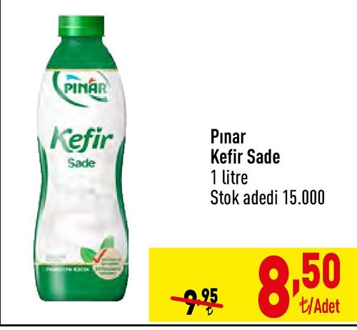 Pınar Kefir Sade 1 l image