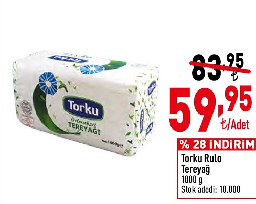 Torku Rulo Tereyağ 1000 g image