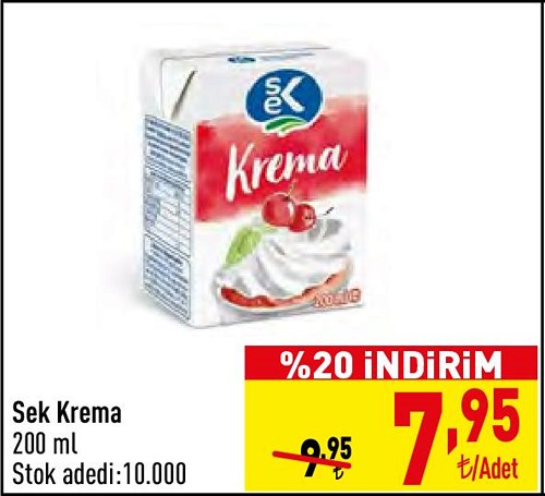 Sek Krema 200 ml image