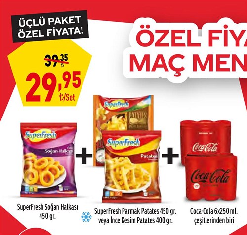 Coca-Cola ve SuperFresh Üçlü Paket image