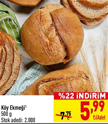 Köy Ekmeği 500 g image