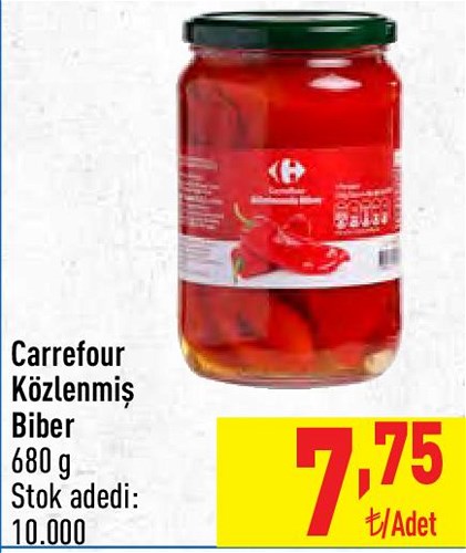 Carrefour Közlenmiş Biber 680 g image