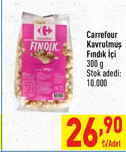 Carrefour Kavrulmuş Fındık İçi 300 g image