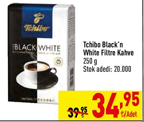 Tchibo Black'n White Filtre Kahve 250 g image