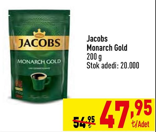 Jacobs Monarch Gold 200 g image