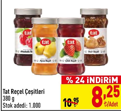 Tat Reçel Çeşitleri 380 g image