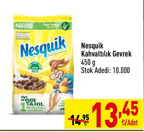 Nesquik Kahvaltılık Gevrek 450 g image