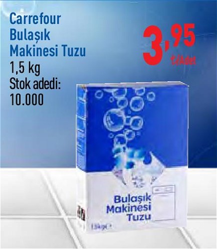 Carrefour Bulaşık Makinesi Tuzu 1.5 kg image