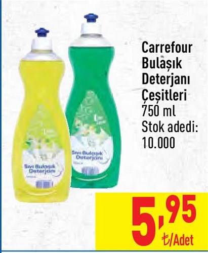 Carrefour Bulaşık Deterjanı Çeşitleri 750 ml image