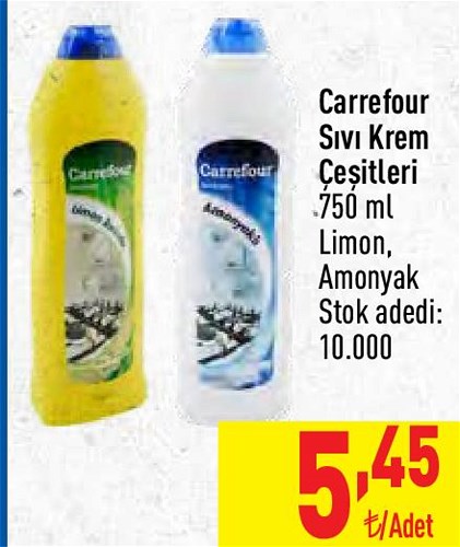 Carrefour Sıvı Krem Çeşitleri 750 ml image