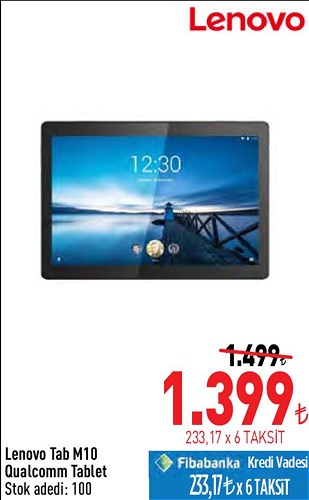 Lenovo Tab M10 Qualcomm Tablet image