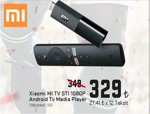 CarrefourSA Xiaomi Mi Tv STI 1080P Android Tv Media Player