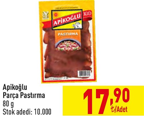 Apikoğlu Parça Pastırma 80 g image