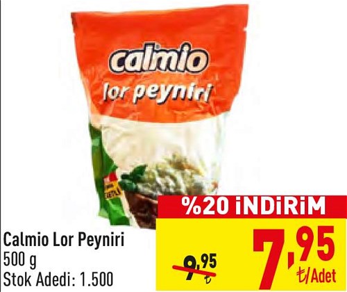 Calmio Lor Peyniri 500 g image