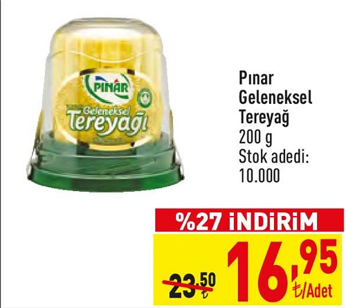 Pınar Geleneksel Tereyağ 200 g image