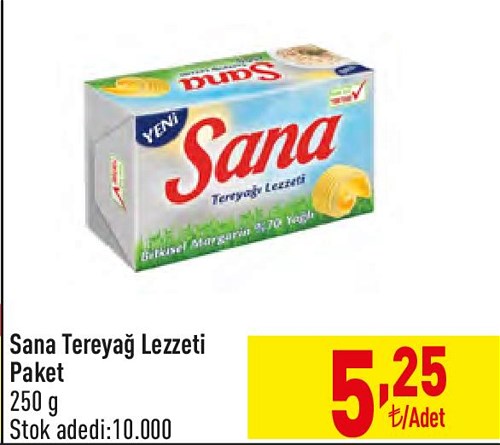 Sana Tereyağ Lezzeti Paket 250 g image