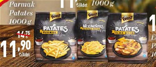 Feast Parmak Patates 1000 g image