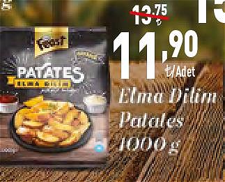 Feast Elma Dilim Patates 1000 g image