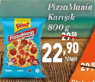 Feast Pizza Mania Karışık 800 g image