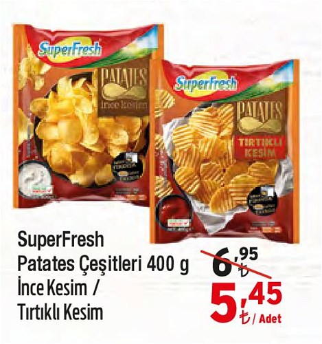 SuperFresh Patates Çeşitleri 400 g image