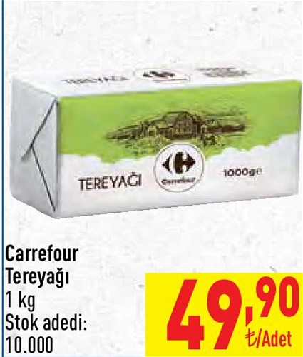 Carrefour Tereyağı 1 kg Rulo image